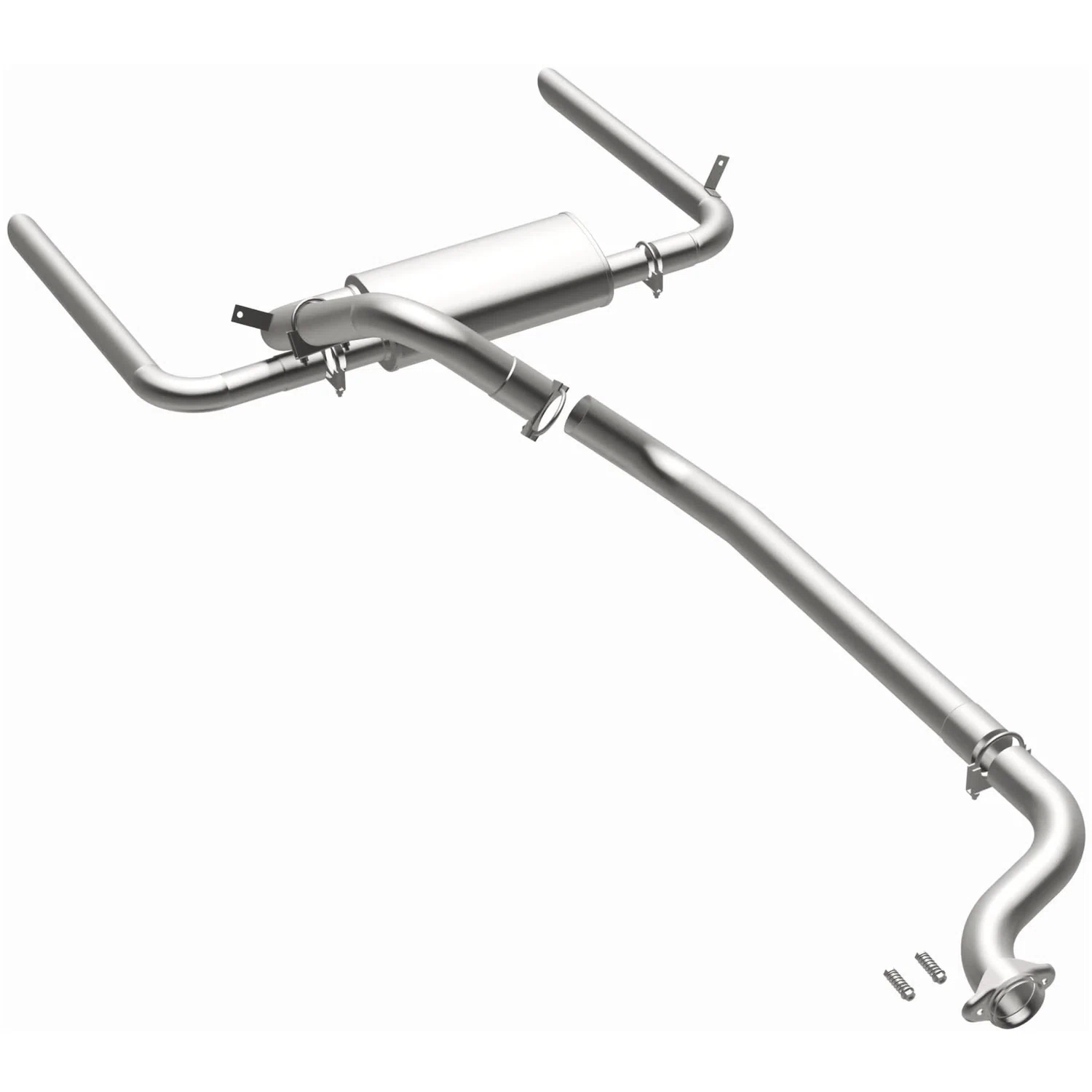 Fits Direct-Fit Replacement Exhaust System 106-0455